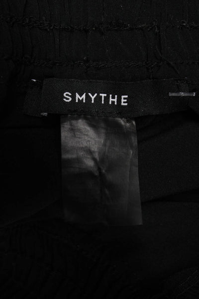 Smythe Womens Black Jogger Pants Polyester Size XS