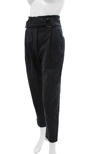 A.L.C. Women Cropped Black Pants Size 0