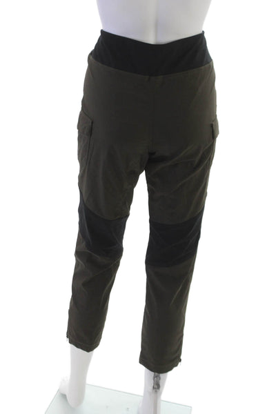 Anatomie Womens Capri Green Polyamide Pull-On 27in Inseam Size L