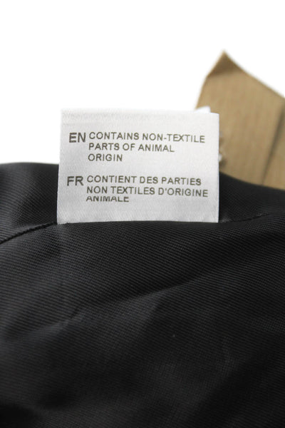 Scapa Women Overcoat Blazer Black 96% Virgin Wool Button Size 44