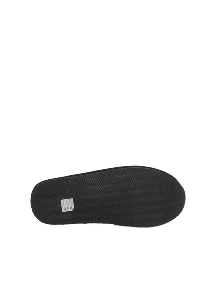 Polo Ralph Lauren Mens Monogram Mule Slippers Black Size 13