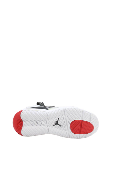Air Jordan Mens Paneled Clear Sole Detail Sneakers White Size 8