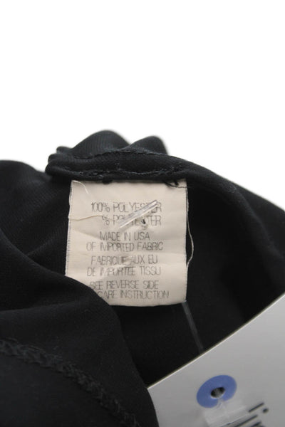 Theory Womens Black Cowl Neck Sleeveless Basic Blouse Size M