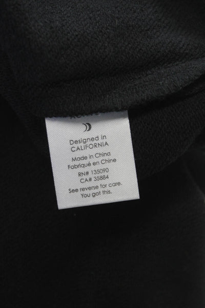 Z Supply Women Tunic T-Shirt Black V-Neck Sleeveless Size M