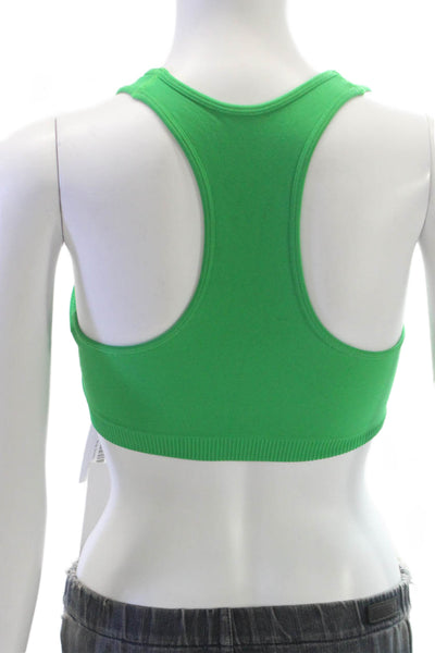 PE Nation Womens Restore Seamless Sports Bra Kelly Green Size S