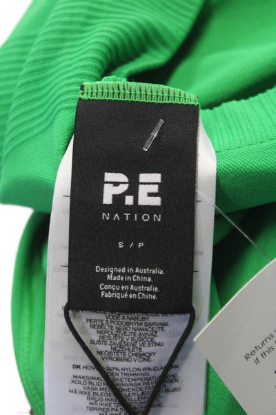 PE Nation Womens Restore Seamless Sports Bra Kelly Green Size S