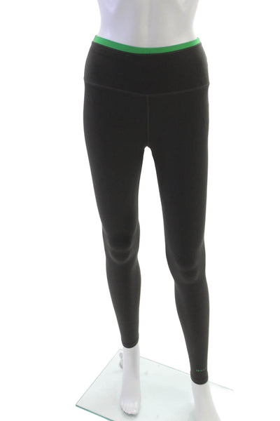 PE Nation Womens Ankle Leggings Black Nylon Size XS