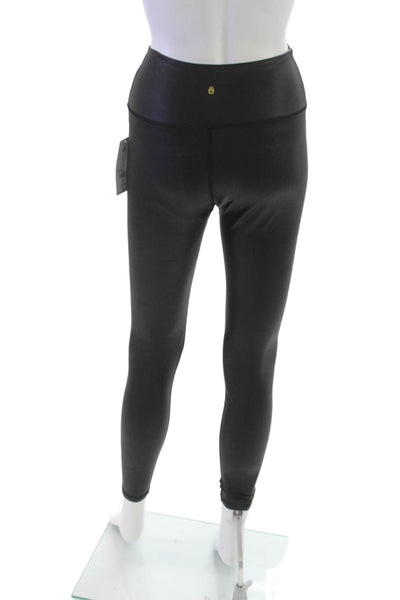 Spiritual Gangster Womens Ankle Leggings Black Nylon Elastane Size L