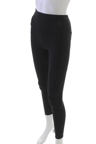 PE Nation Womens Ankle Leggings Black Nylon Size XS