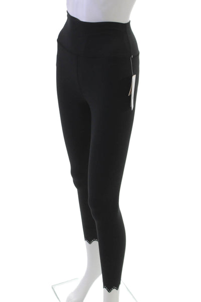 Spiritual Gangster Women Ankle Leggings Black Size S