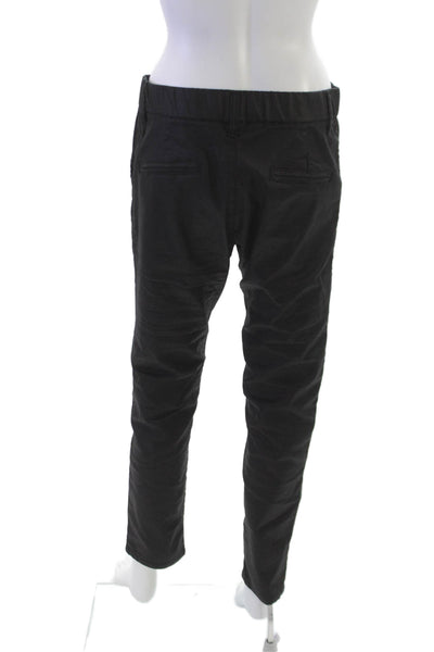 Flog Womens Black Chino Pants Pull On Size 30