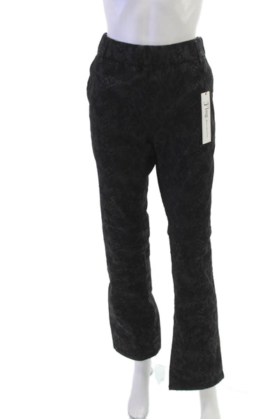 Flog Womens Black Animal Print Dress Pants Size 30