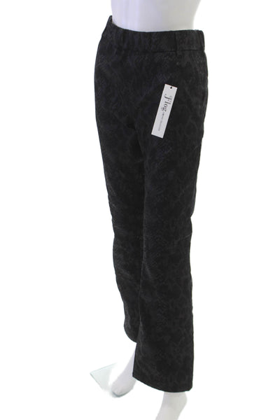 Flog Womens Black Animal Print Dress Pants Size 30