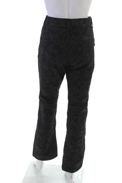 Flog Womens Black Animal Print Dress Pants Size 30