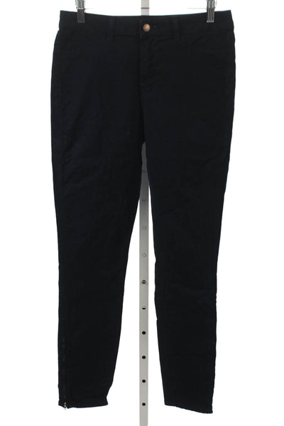 J Brand Womens Skinny Black Jeans Low Rise Cotton Blend Size 30