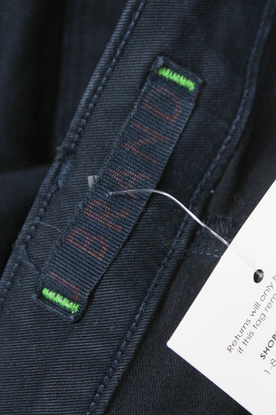 J Brand Womens Skinny Black Jeans Low Rise Cotton Blend Size 30