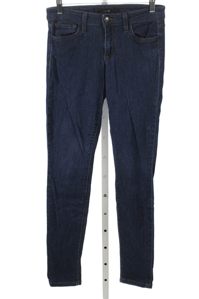 Joes Womens Skinny Jeans Blue Cotton Blend Low Rise Size 27