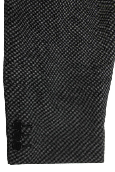 Trussini Mens Gray Wool Blazer Buttoned Size 52