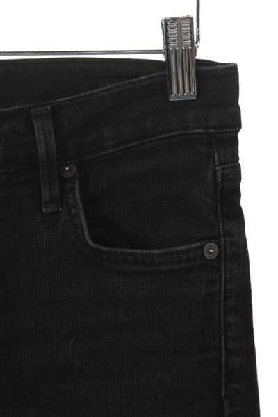 Citizens of Humanity Womens Black Skinny Jeans Low Rise Cotton Blend Size 27