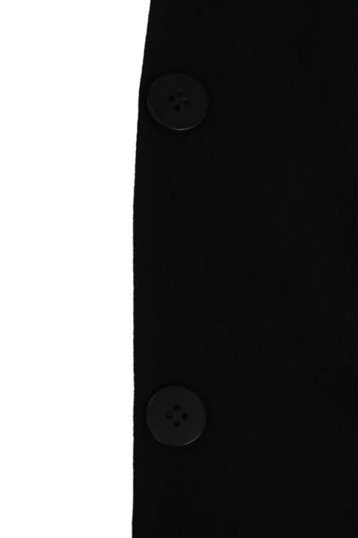 Donna Karan New York Mens Black Wool Blazer Button Size 44