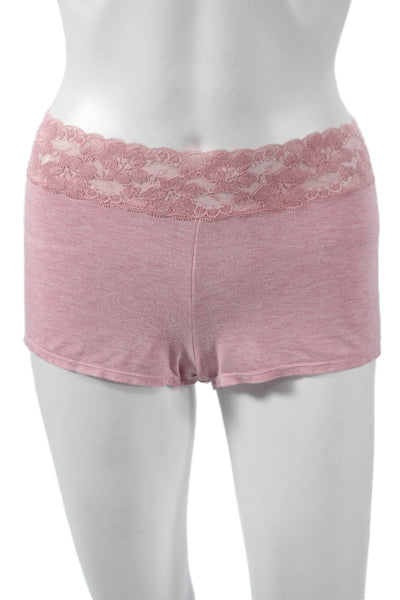 Cosabella Womens Lace Trim V-Neck Sleeveless Pajama Set Pink Size L