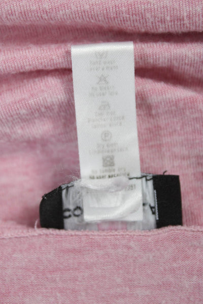 Cosabella Womens Lace Trim V-Neck Sleeveless Pajama Set Pink Size L