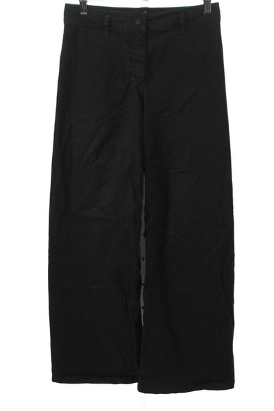 Nili Lotan Womens Black Chino Pants Size 0