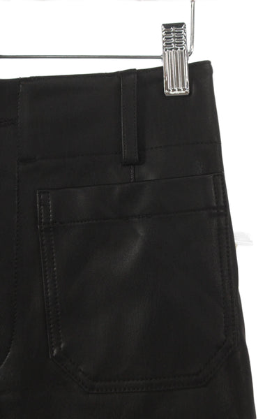 Maeve Anthropologie Womens Dress Pants Black Button Elastane 26 Inseam Size 25