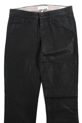 Habitual Grey Cotton Wax Treated Slim Fit Skinny Leg Denim Jeans Size 26