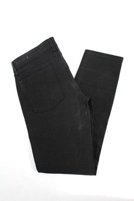 Habitual Grey Cotton Wax Treated Slim Fit Skinny Leg Denim Jeans Size 26