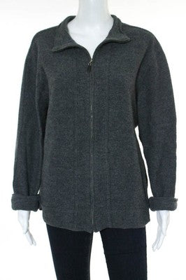 Barneys New York Wool Long Sleeve Jacket Size Large