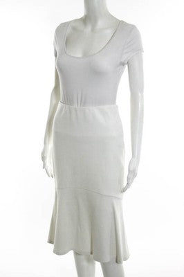 Bailey 44 White Kasbahs Skirt Size Small New $148 10373124