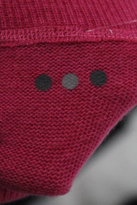 Three Dots Pink Cashmere Long Sleeve Turtleneck Sweater Size M