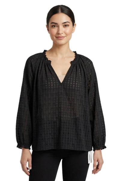Proenza Schouler Women Multicolor Silk Cowl Neck Tunic Size 4