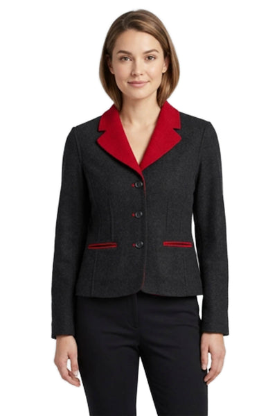 Pendleton Womens Gray Wool Button Jacket Size S