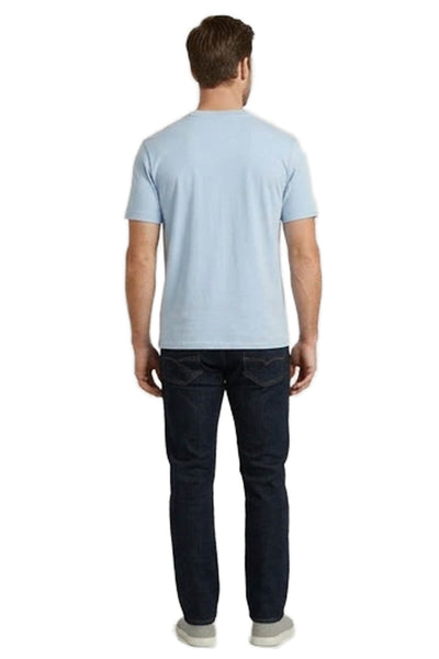 Vineyard Vines Mens Blue Cotton Crew Neck Short Sleeve Shirt Size S