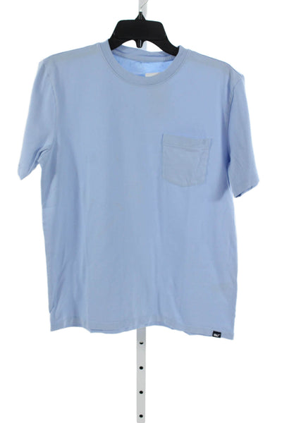 Vineyard Vines Mens Blue Cotton Crew Neck Short Sleeve Shirt Size S