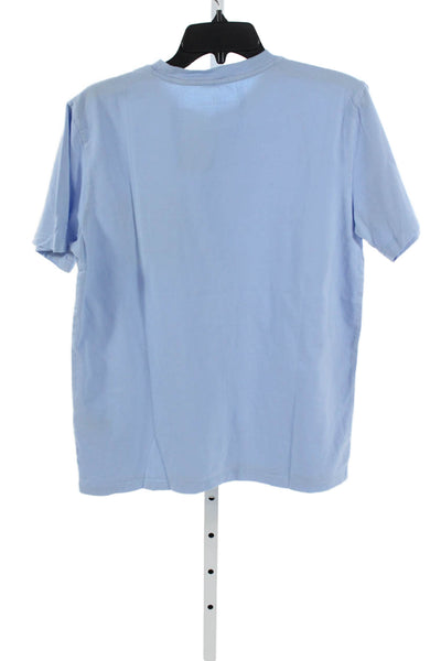 Vineyard Vines Mens Blue Cotton Crew Neck Short Sleeve Shirt Size S