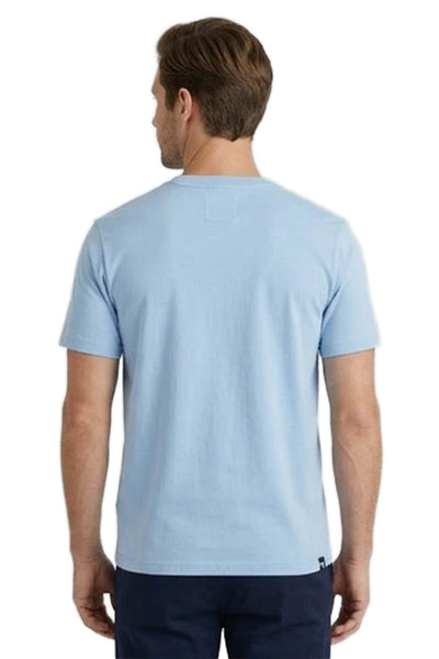 Vineyard Vines Mens Blue Cotton Crew Neck T-Shirt Short Sleeve Size S