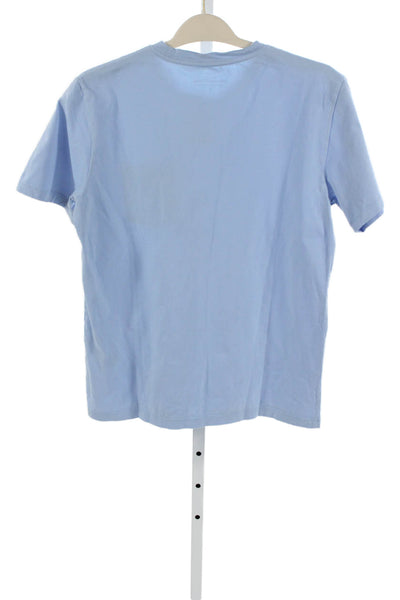 Vineyard Vines Mens Blue Cotton Crew Neck T-Shirt Short Sleeve Size S