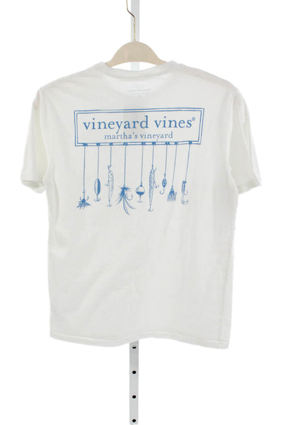 Rhone Women White Cotton Crew Neck Short Sleeve T-Shirt Size S