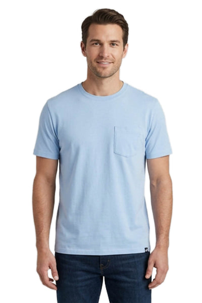 Vineyard Vines Men Blue Cotton Crew Neck Solid T-Shirt Size S