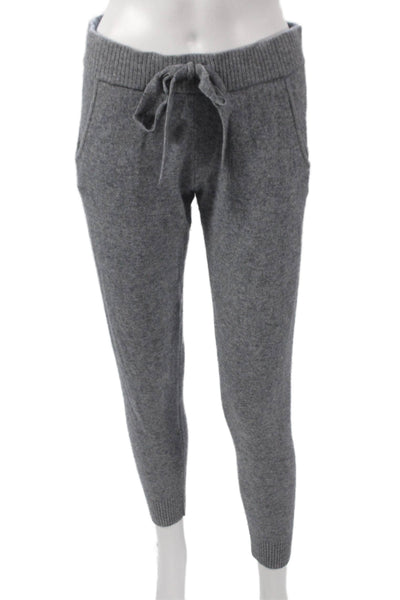 Minnie Rose Womens Cashmere Jogger Lounge Pants Gray Size S
