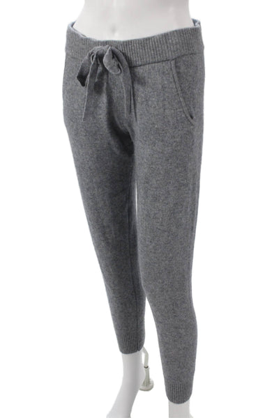 Minnie Rose Womens Cashmere Jogger Lounge Pants Gray Size S
