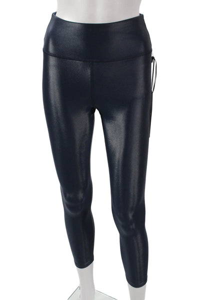Noli Womens Ankle Blue Nylon Leggings Size S