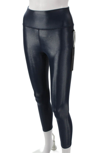 Noli Womens Ankle Blue Nylon Leggings Size S