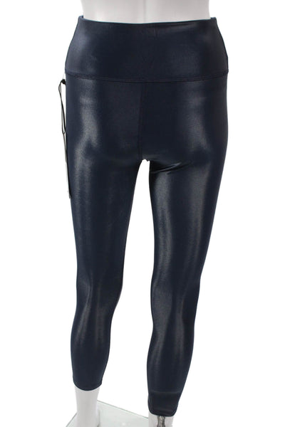 Noli Womens Ankle Blue Nylon Leggings Size S