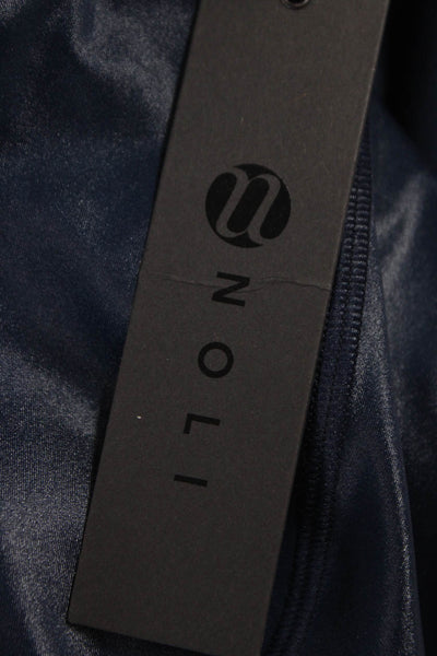 Noli Womens Ankle Blue Nylon Leggings Size S
