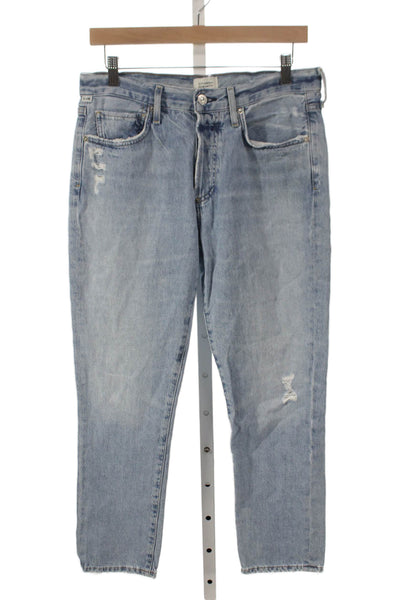 Citizens of Humanity Womens Boyfriend Jeans Blue 100% Cotton Mid Rise Size 26
