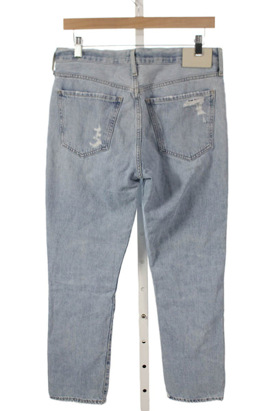 Citizens of Humanity Womens Boyfriend Jeans Blue 100% Cotton Mid Rise Size 26